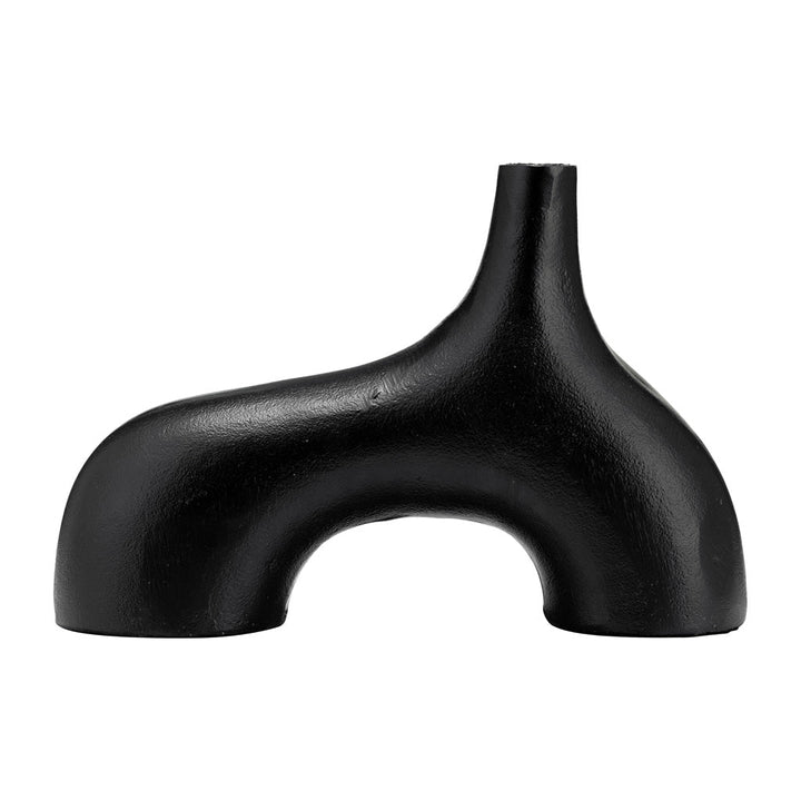 Abstract Vase, Black