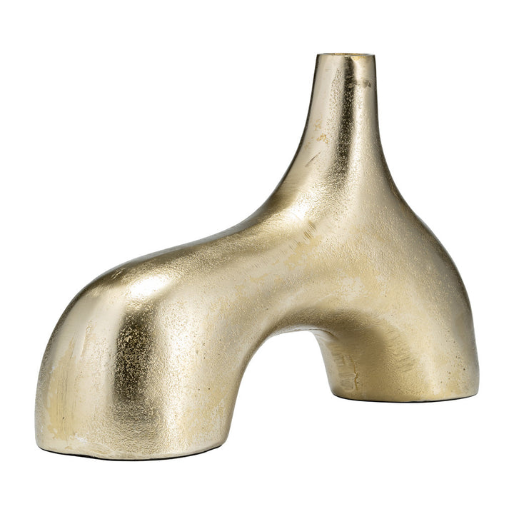 Abstract Vase, Gold